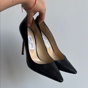 Jimmy Choo Black Heels Classic Pumps